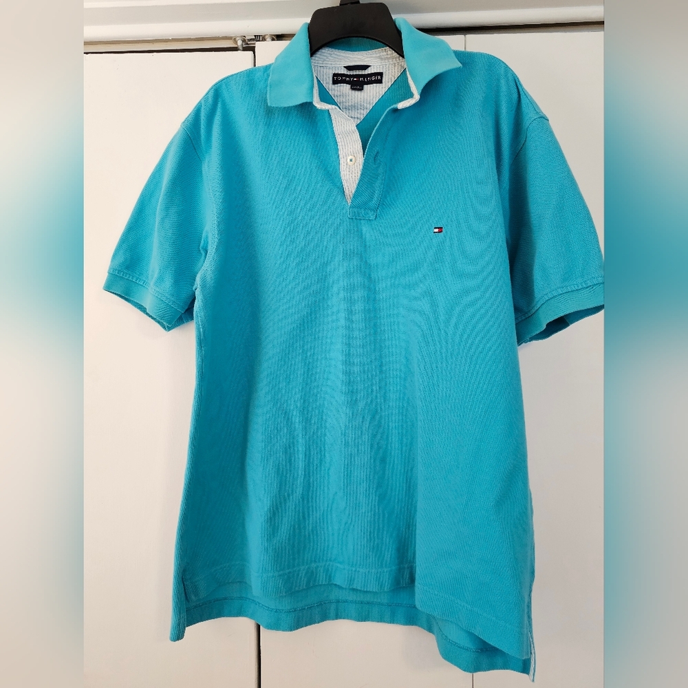 Tommy Hilfiger Blue Polo Shirt
